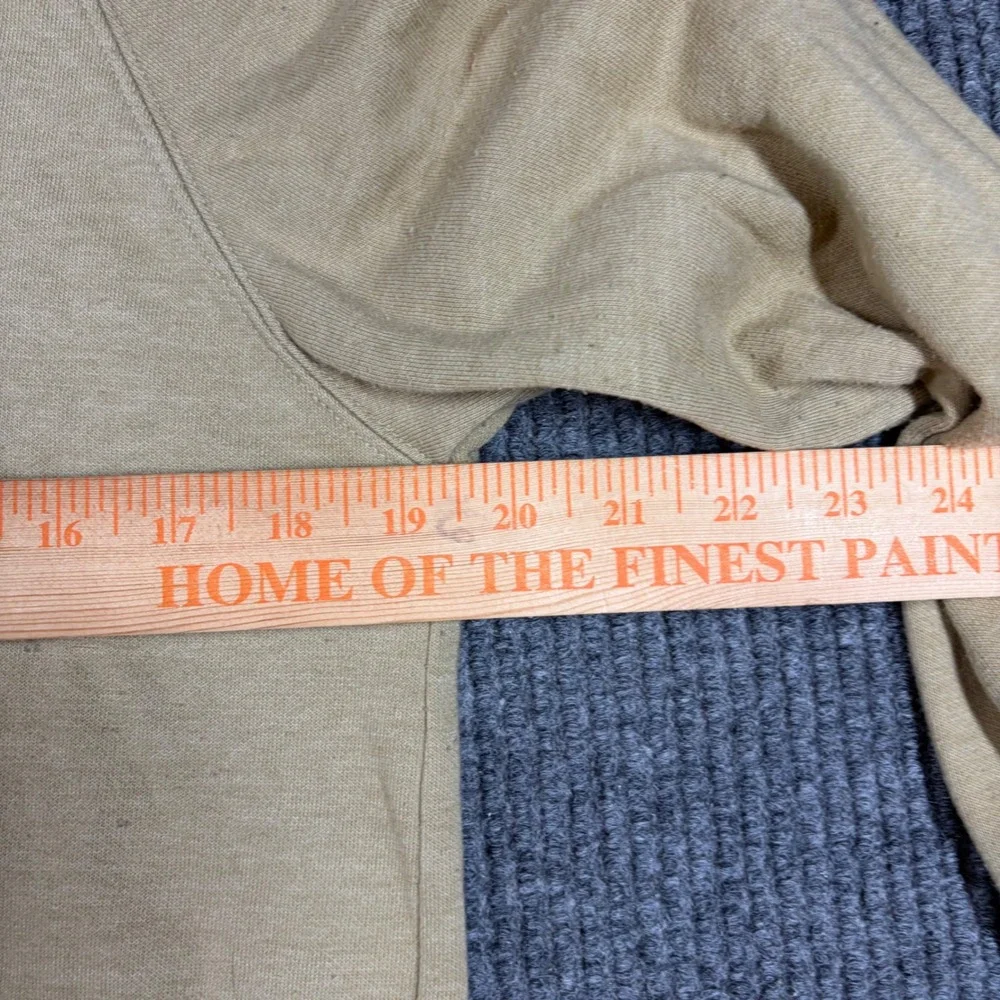 The North Face Hoodie Mens S Tan Half Dome Logo Pullover Sweatshirt‎ Beige S